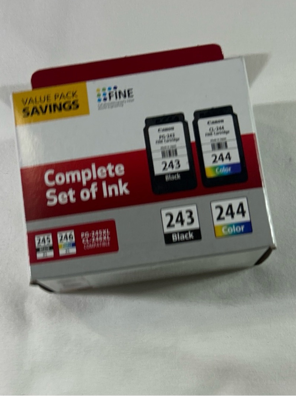 Canon Ink Set 243/244 New in box sealed**